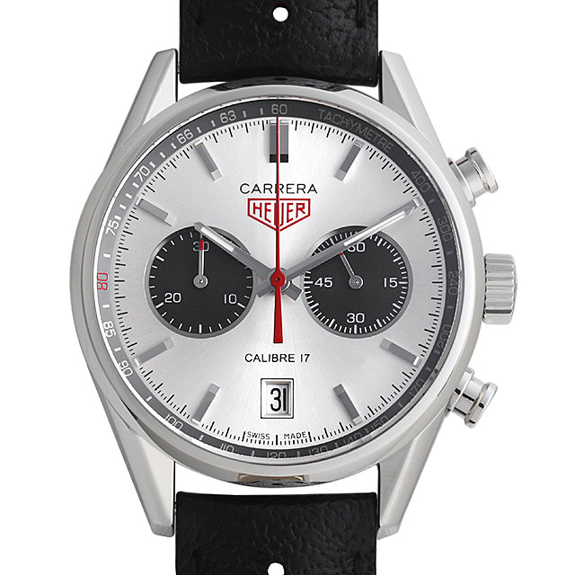 タグホイヤー カレラ クロノグラフ ジャックホイヤーキャリバー17 CV2119.BA0722 中古 メンズ