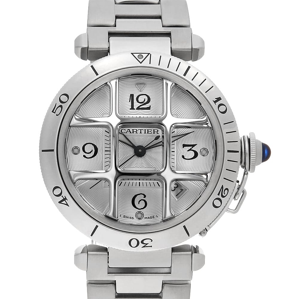 カルティエ パシャ W31059H3 メンズ 中古