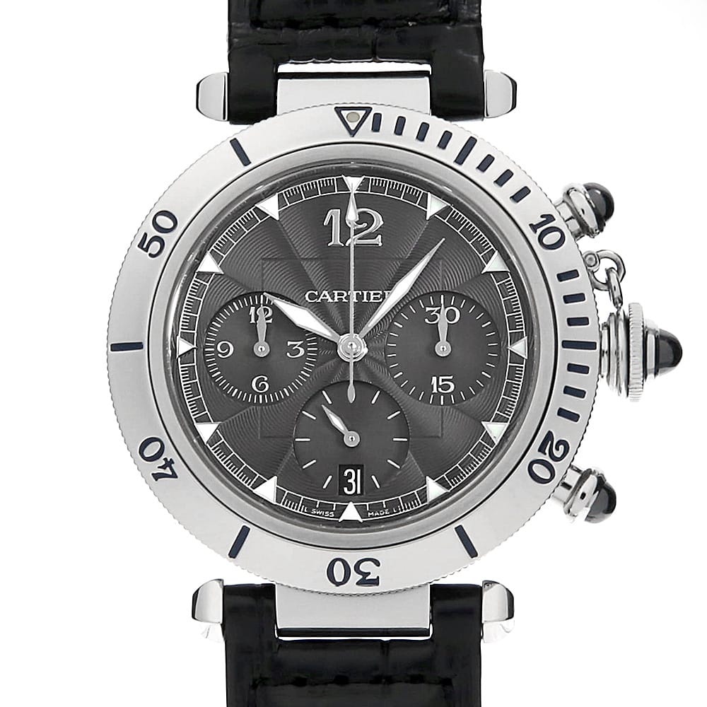 カルティエ パシャ W3105155 メンズ 中古