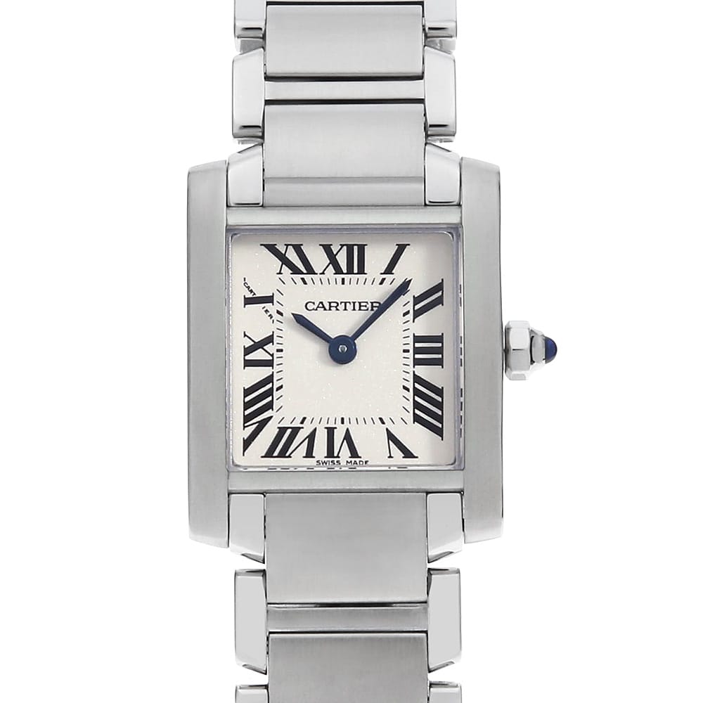 カルティエ タンクフランセーズ W51008Q3 レディース 中古
