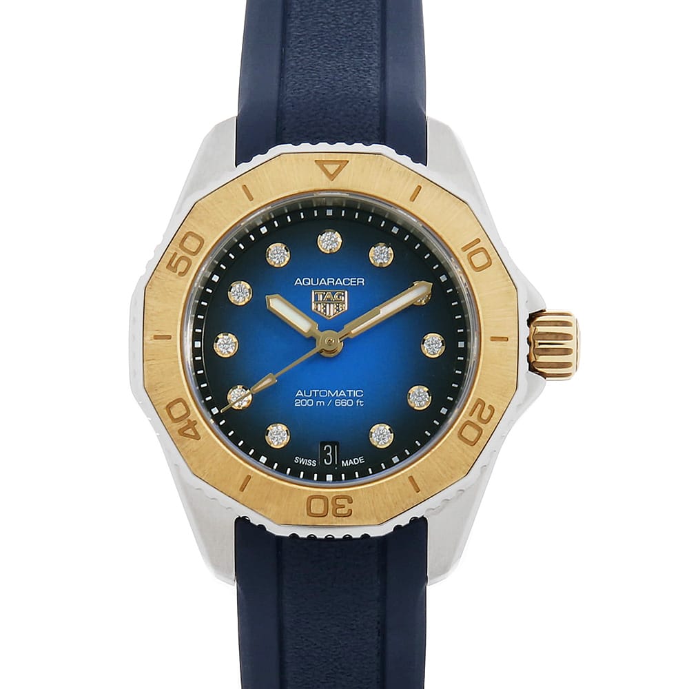 タグホイヤー アクアレーサー WBP2450.FT6215 レディース 中古