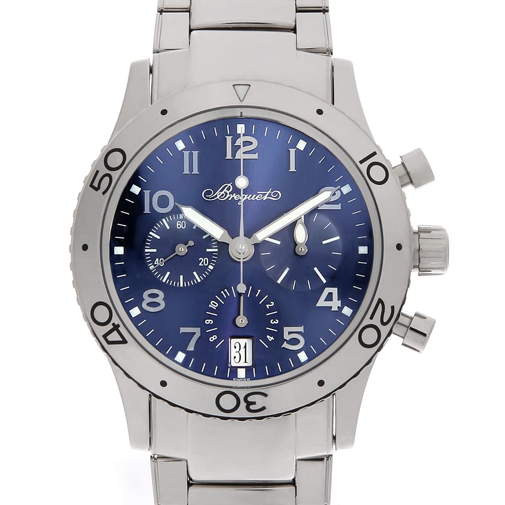 ブレゲ トランスアトランティック 3820BB/P2/BW9 メンズ 中古