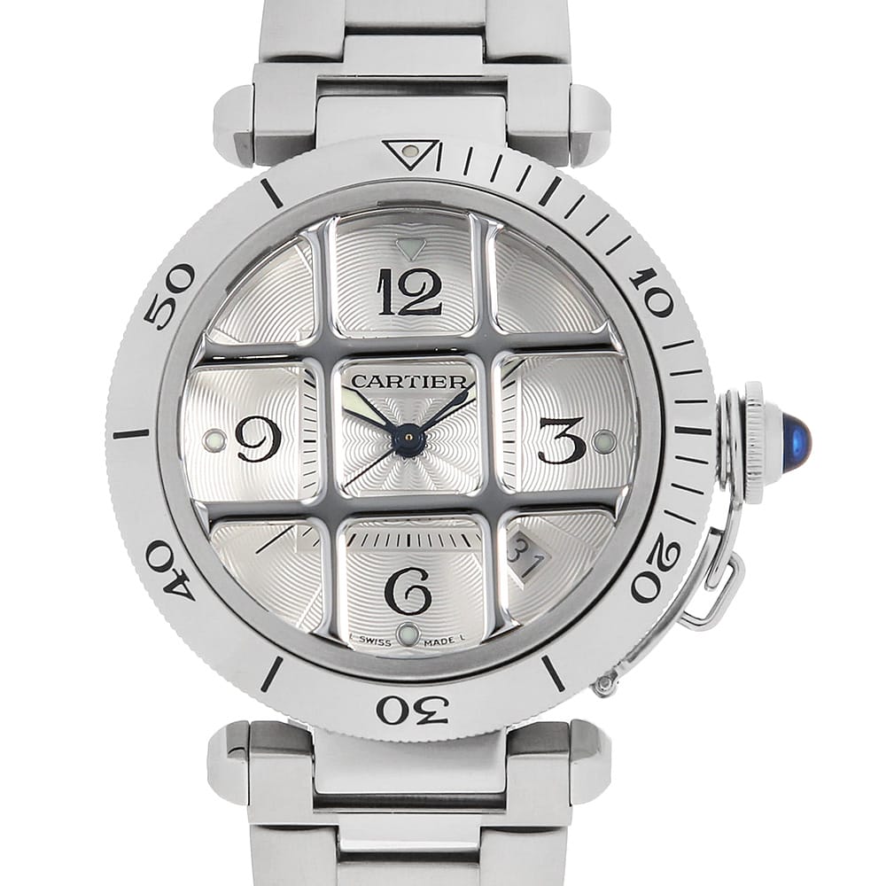 カルティエ パシャ W31059H3 メンズ 中古