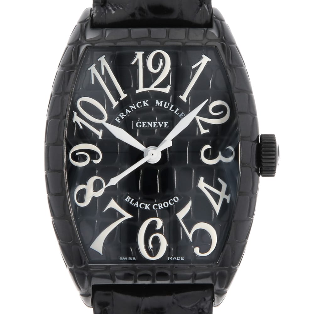 FRANCK MULLER Tonneau Curvex 8880SC BLK CRO AC Men's Used