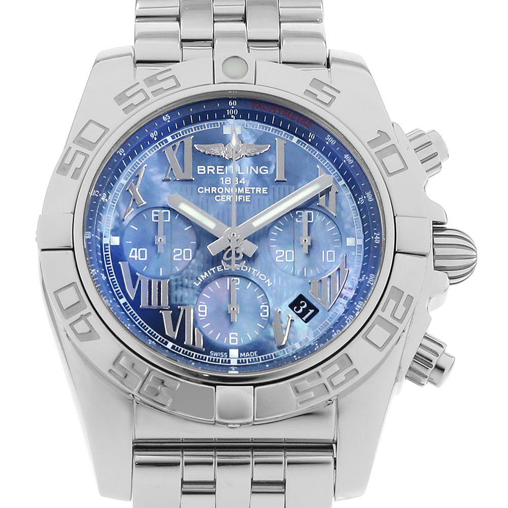 ブライトリング クロノマット44 日本限定400本 A011BMPPA(AB0110) 中古 メンズ