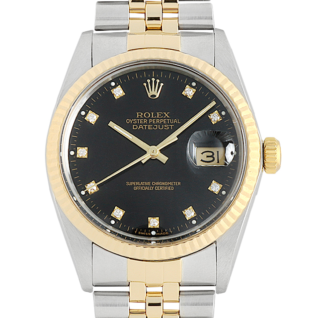 デイトジャスト 10Pダイヤ 16013G メイン画像