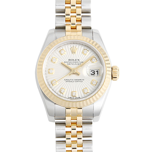 デイトジャスト 10Pダイヤ 179173G メイン画像