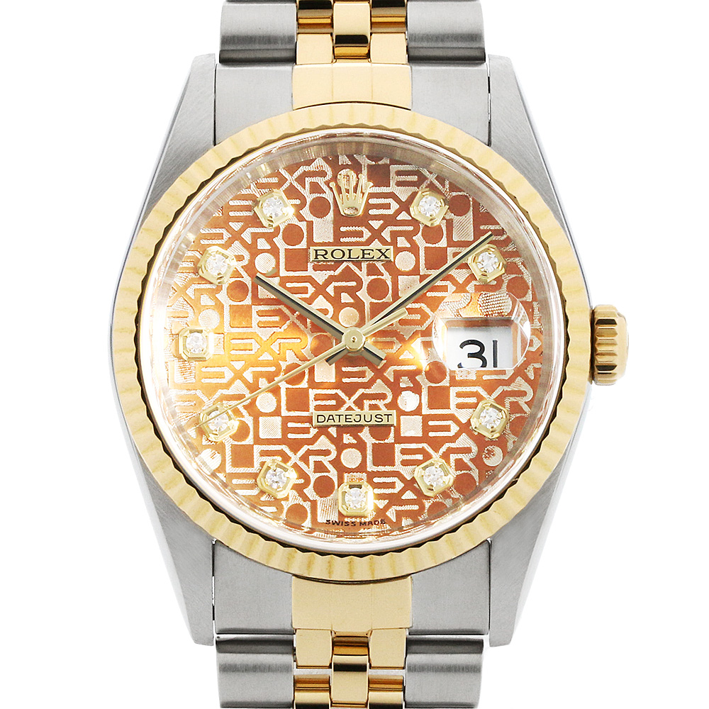 デイトジャスト 10Pダイヤ 16233G メイン画像