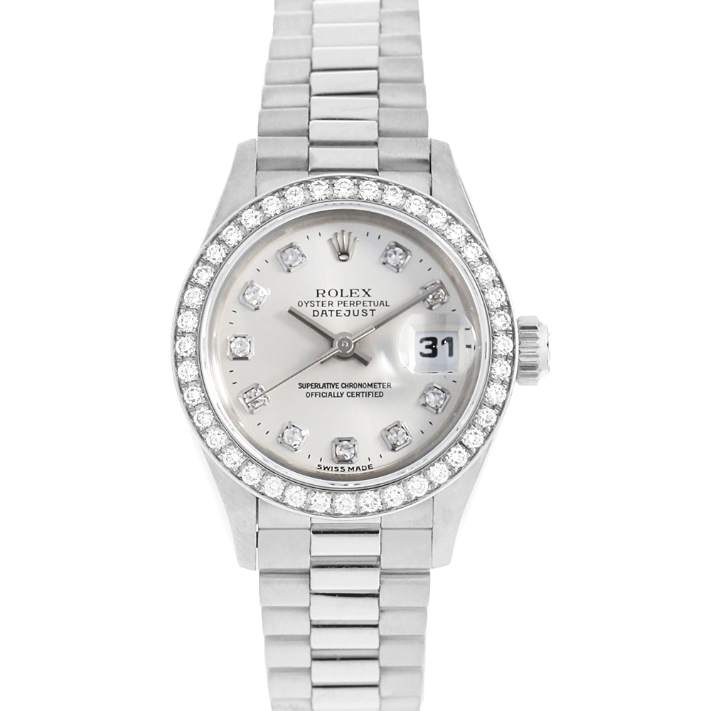 デイトジャスト ベゼルダイヤ 10Pダイヤ 69136G メイン画像