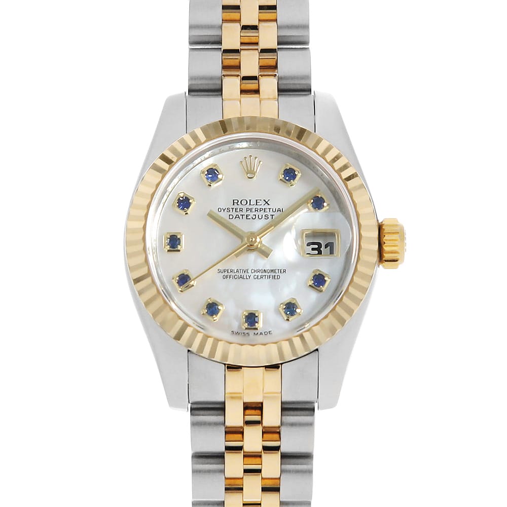 ロレックス デイトジャスト 179173NGS レディース 中古