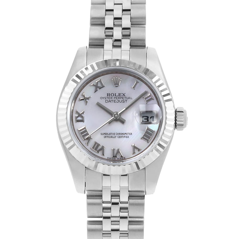 ロレックス デイトジャスト 179174NR レディース 中古