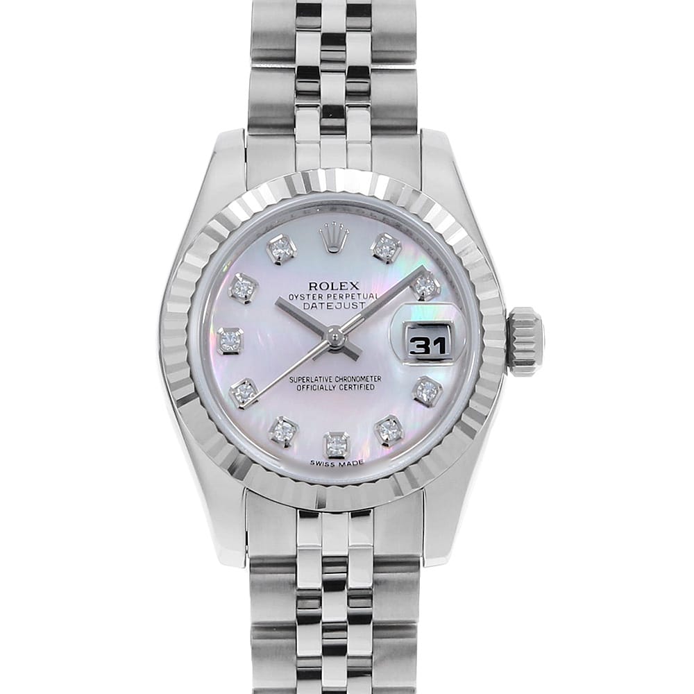 ロレックス デイトジャスト 179174NG レディース 中古