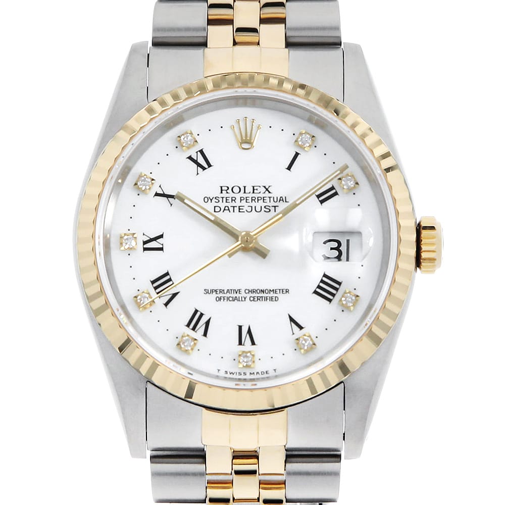 ロレックス デイトジャスト 16233G メンズ 中古