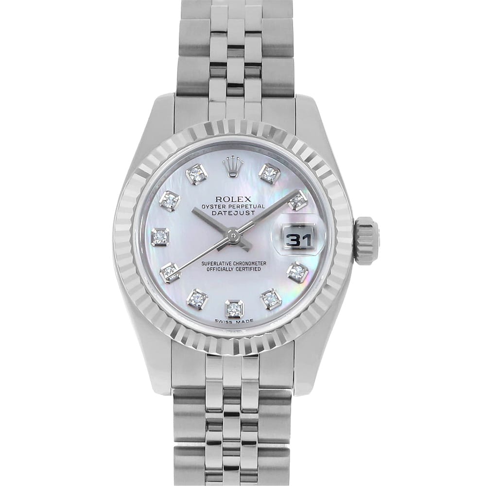 ロレックス デイトジャスト 179174NG レディース 中古