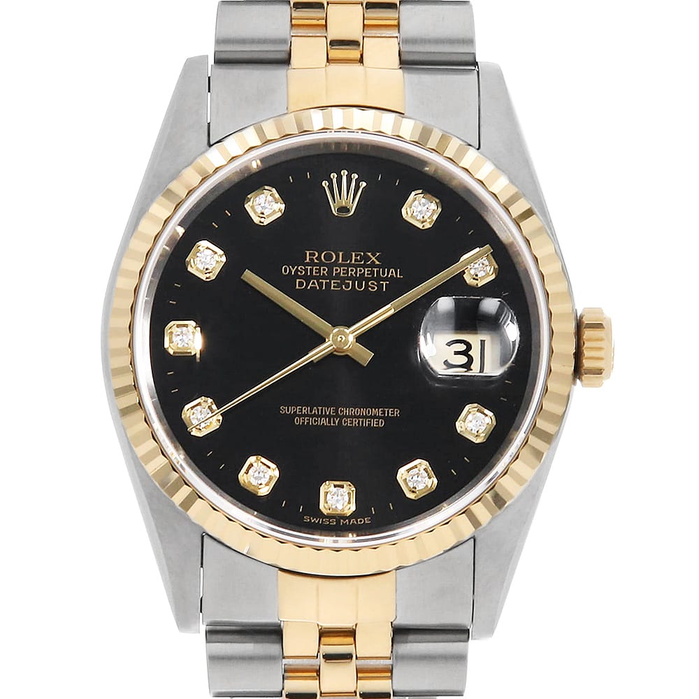 ロレックス デイトジャスト 16233G メンズ 中古