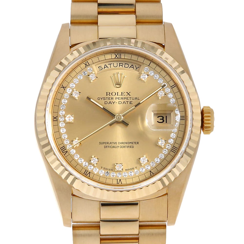 ロレックス デイデイト 18238LB メンズ 中古