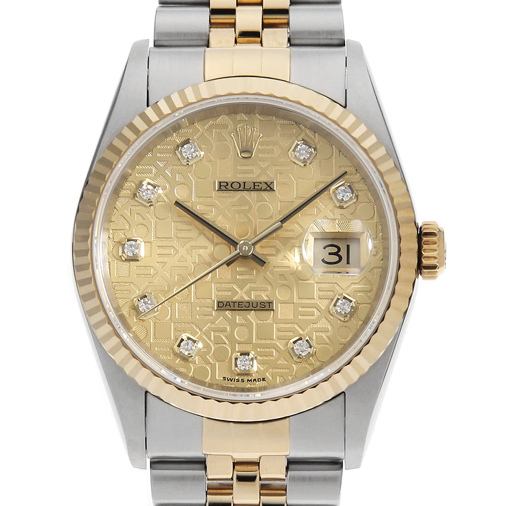ロレックス デイトジャスト 16233G メンズ 中古