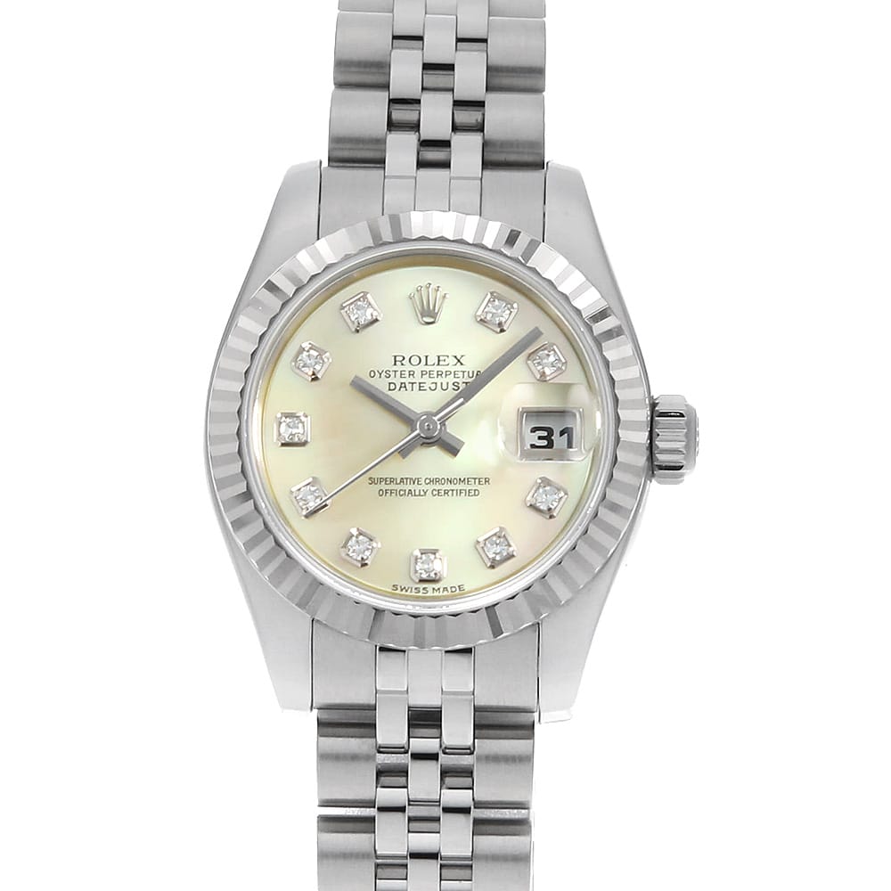 ロレックス デイトジャスト 179174NG レディース 中古