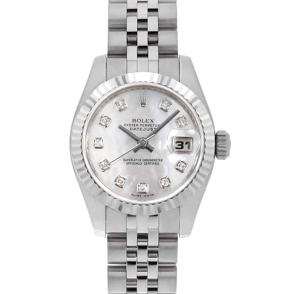 ロレックス デイトジャスト 179174NG レディース 中古