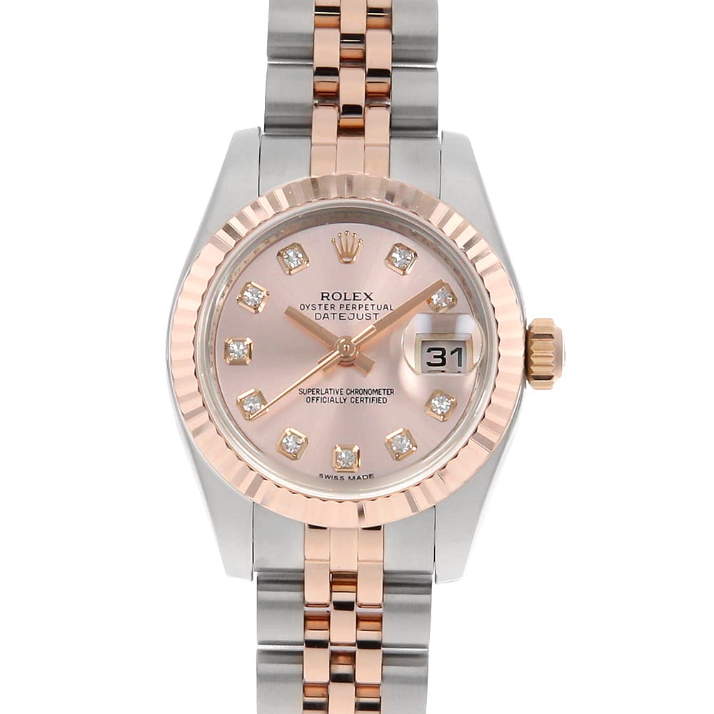 ロレックス デイトジャスト 179171G レディース 中古