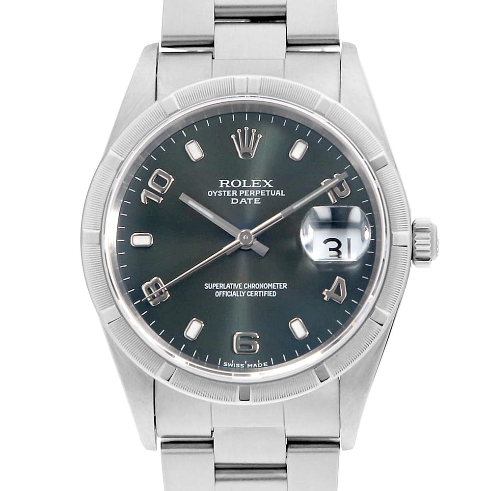 15210 ブルー ROLEX（ロレックス）オイスターパーペチュアル デイト