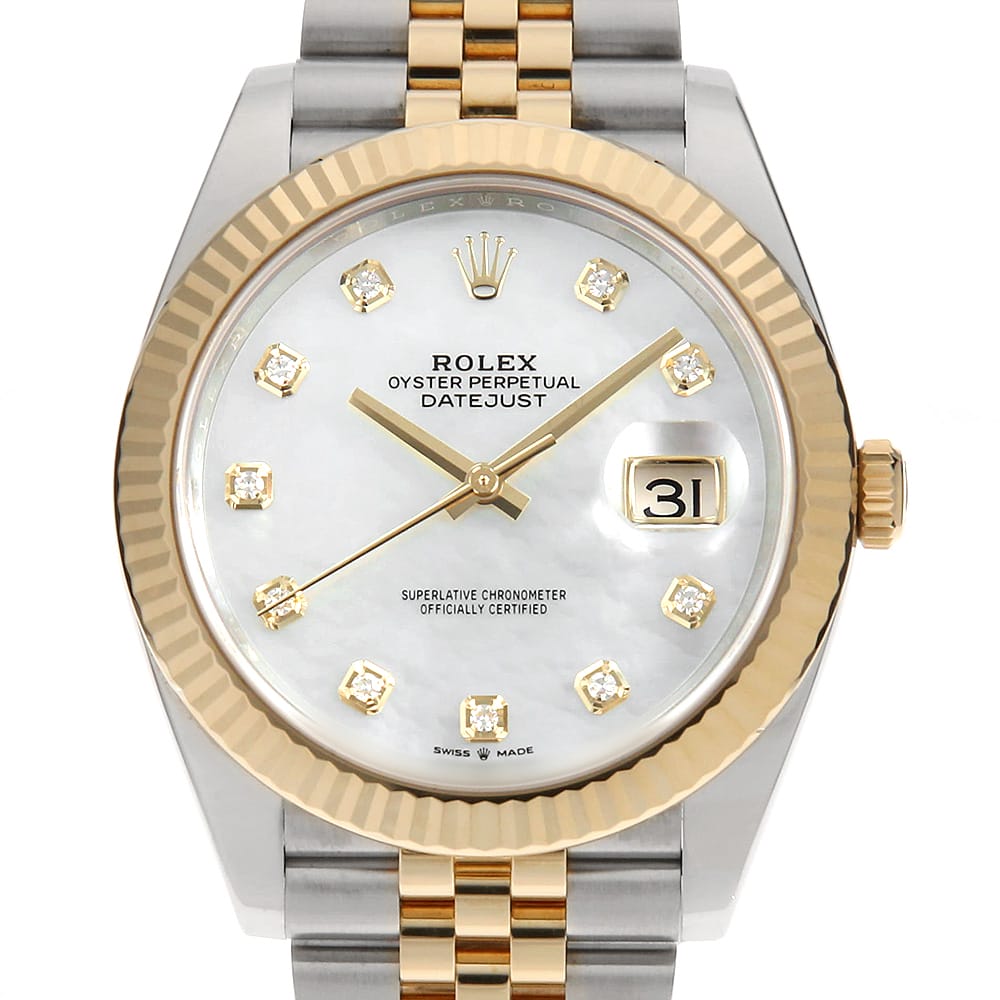 ロレックス デイトジャスト 126333NG メンズ 中古