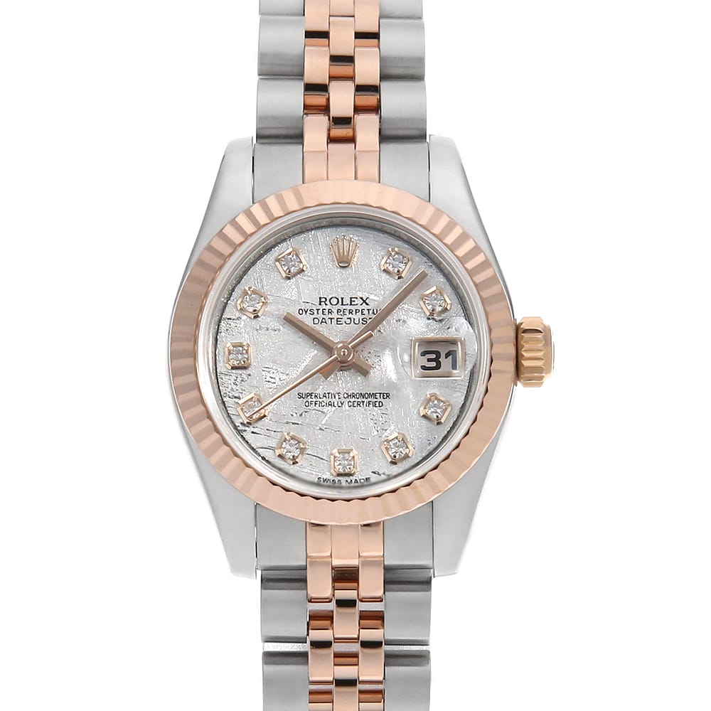 ロレックス デイトジャスト 179171G METEO レディース 中古