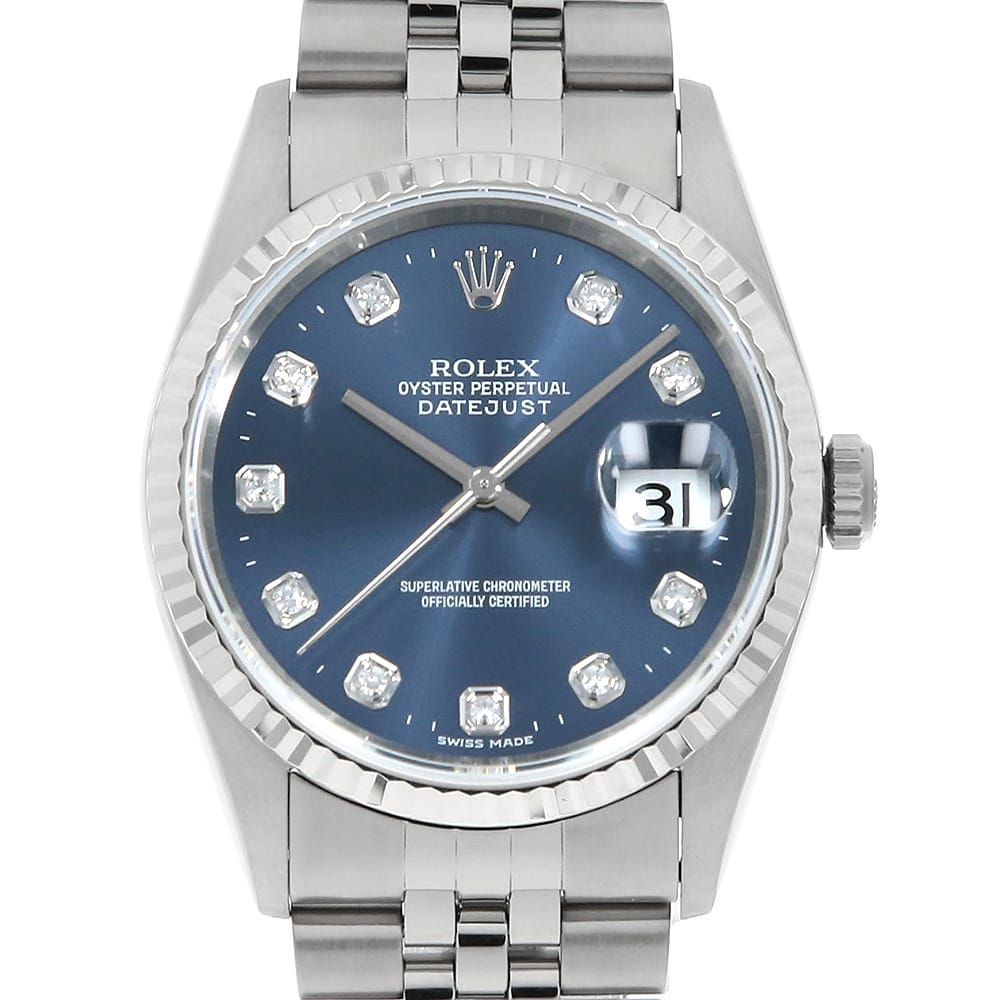 ロレックス デイトジャスト 16234G メンズ 中古