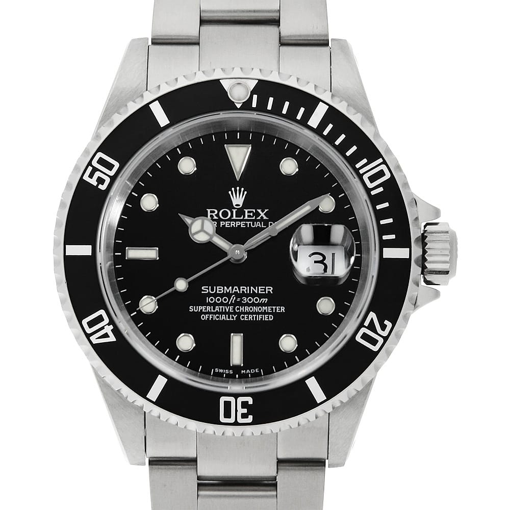 ロレックス サブマリーナ 16610 メンズ 中古