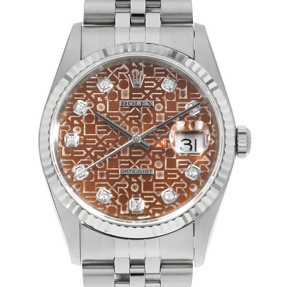 ロレックス デイトジャスト 16234G メンズ 中古