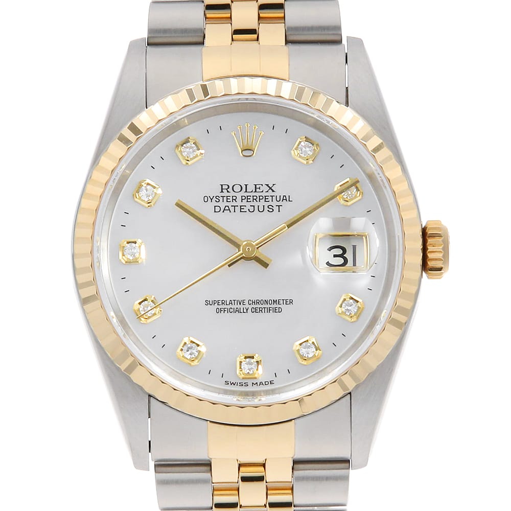 ロレックス デイトジャスト 16233NG メンズ 中古