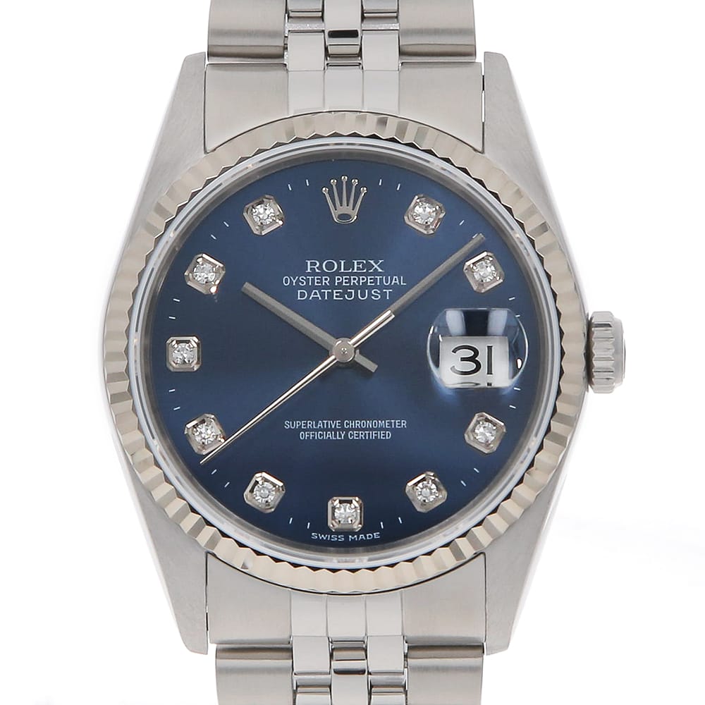 ロレックス デイトジャスト 16234G メンズ 中古