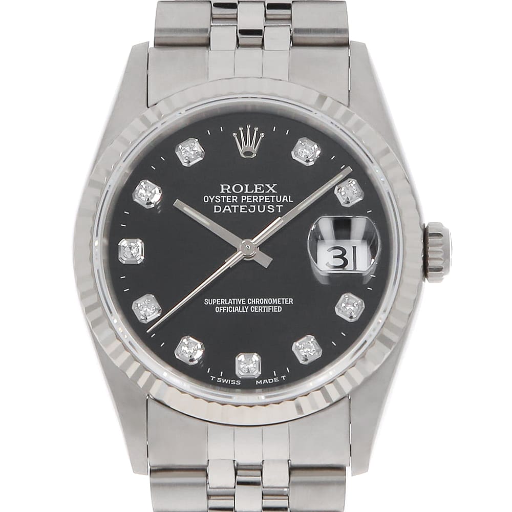 ロレックス デイトジャスト 16234G メンズ 中古