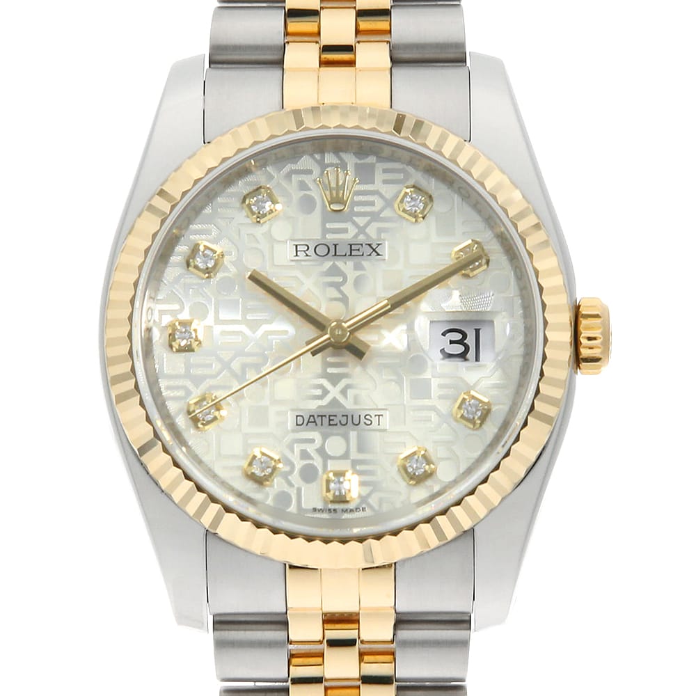 ROLEX Datejust 116233G Men's Used