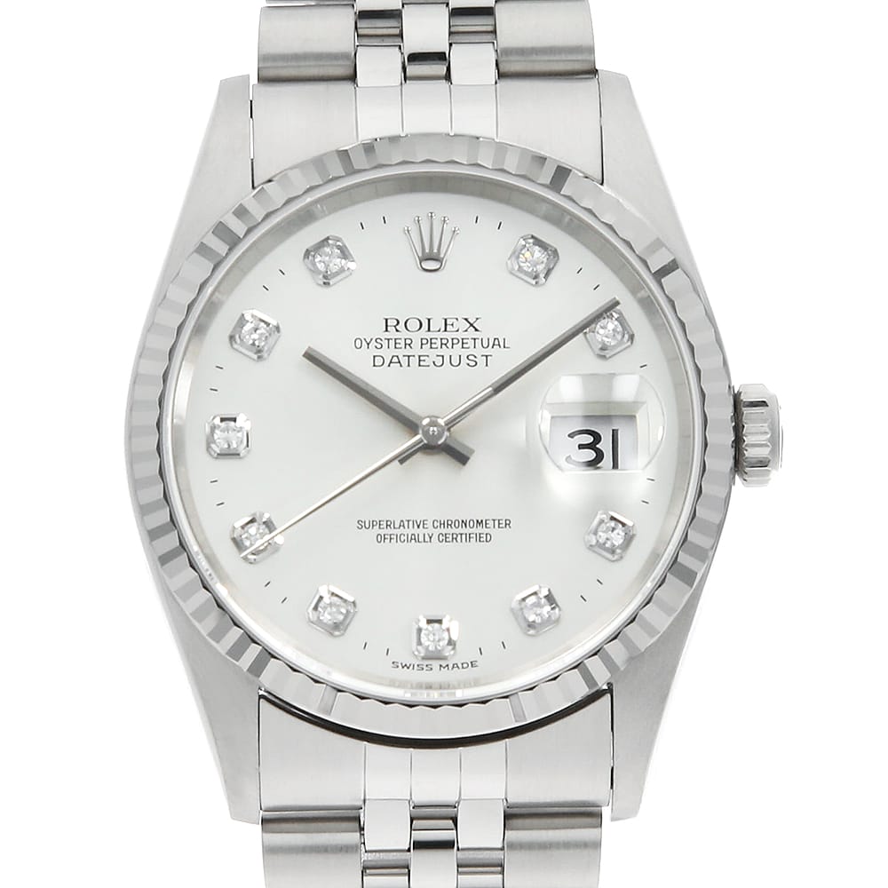 ROLEX Datejust 16234G Men's Used