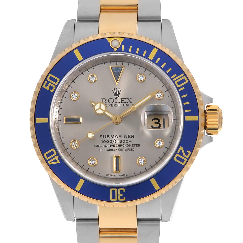 ROLEX Submariner 16613SG Men's Used