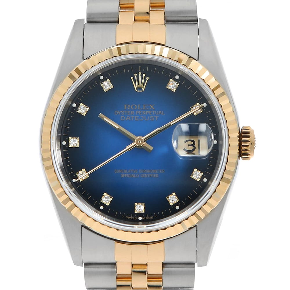 ROLEX Datejust 16233G Men's Used