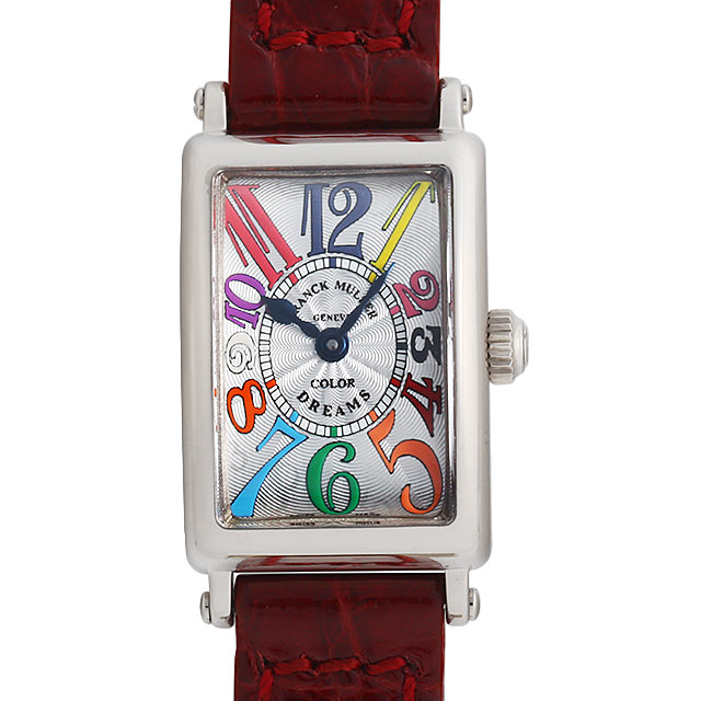 フランクミュラー ロングアイランド プティ カラードリームス 802QZ COL DRM WG 中古 レディース