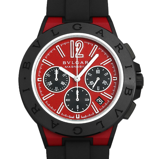 ディアゴノ マグネシウム クロノグラフ レッドラッカー DG42C9SMCVDCH メイン画像