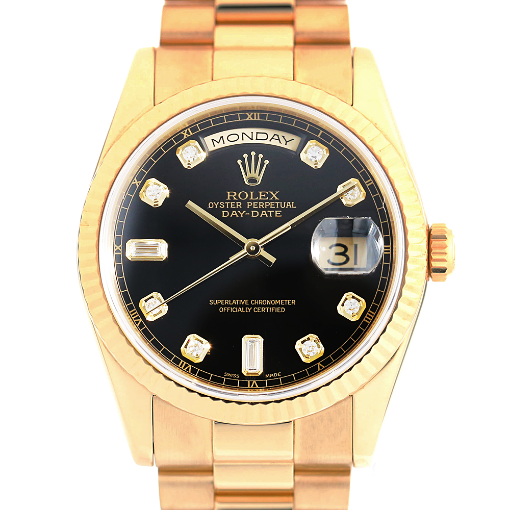 デイデイト 8Pダイヤ/2Pバゲットダイヤ 118238A メイン画像