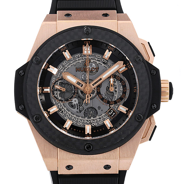 キングパワー ウニコ キングゴールド カーボン 701.OQ.0180.RX メイン画像