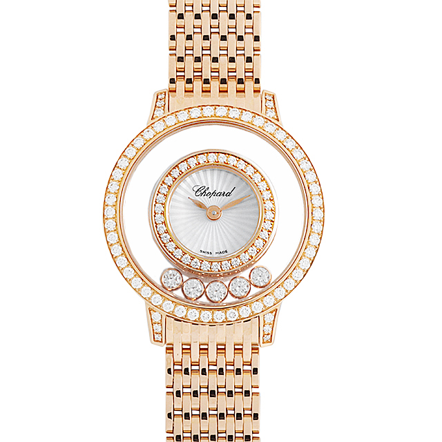 ハッピーダイヤモンド アイコンウォッチ 5Pダイヤ 209411-5001 メイン画像