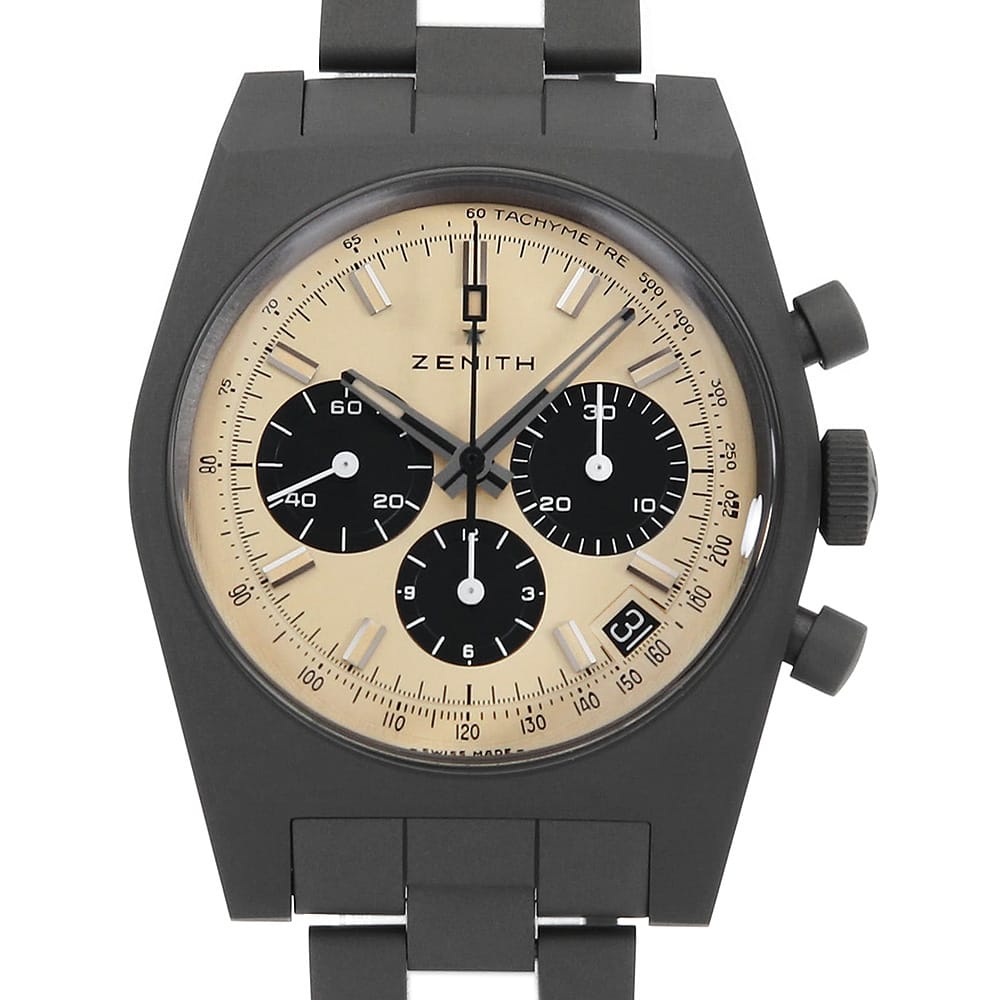 ゼニス クロノマスター 97.L384.400/04.M384 メンズ 中古