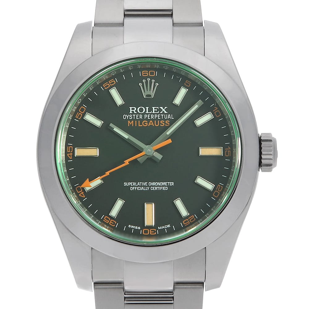 ロレックス ミルガウス 116400GV メンズ 中古