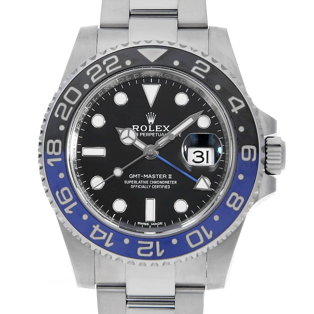 ロレックス GMTマスター 116710BLNR メンズ 中古