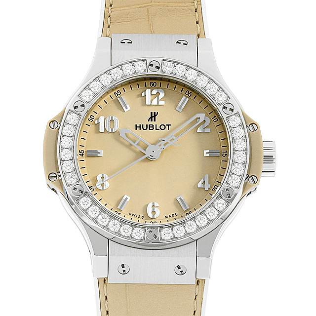 ビッグバン スチール ベージュ ダイヤモンド 日本限定 361.SX.892B.LR.1204.JPN メイン画像