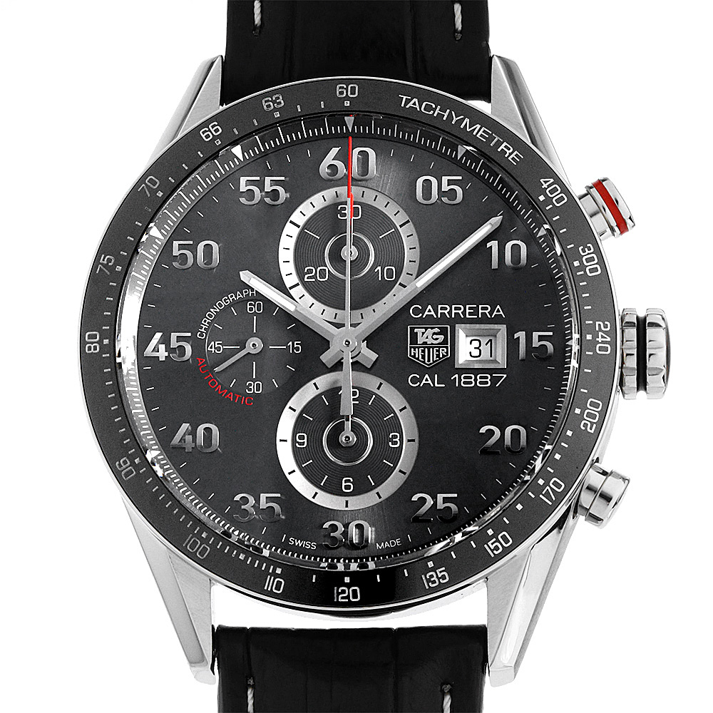 カレラ 1887 クロノグラフ アンスラサイト CAR2A11.FC6313 メイン画像