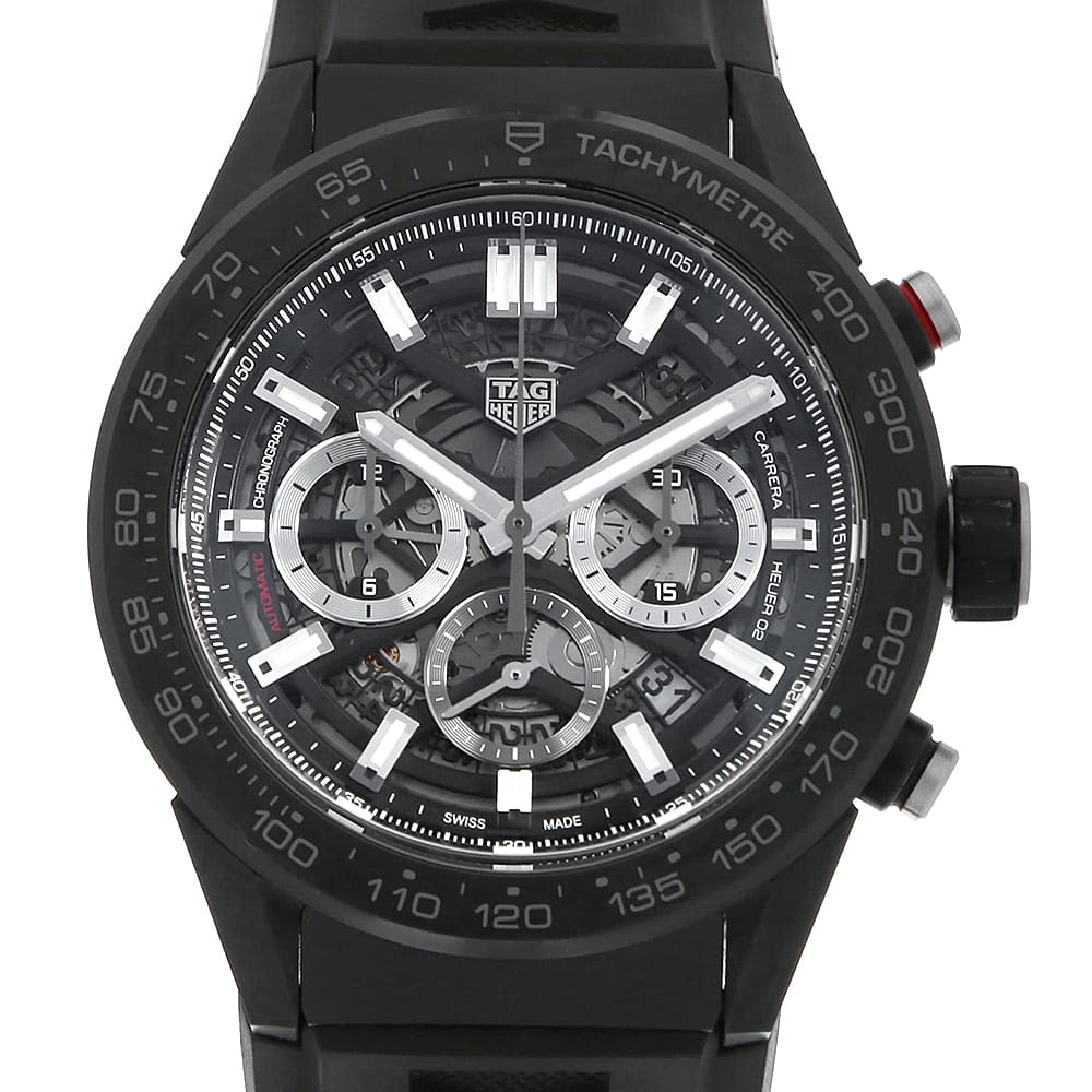 タグホイヤー カレラ キャリバー ホイヤー02 クロノグラフ CBG2A91.FT6173 中古 メンズ