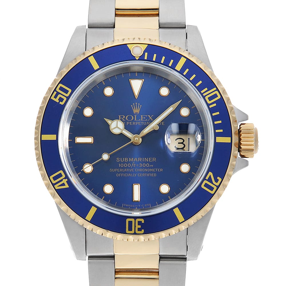 ロレックス サブマリーナ 16613 メンズ 中古