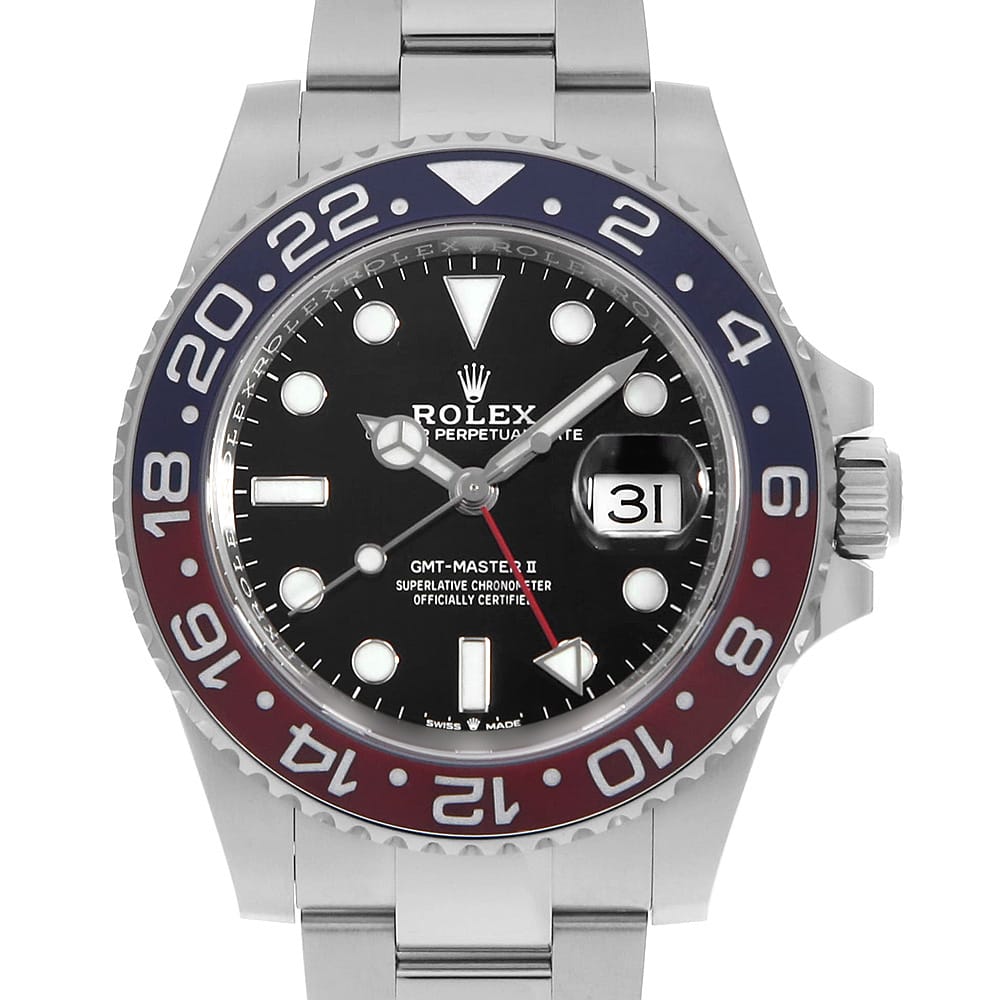 ロレックス GMTマスター 126710BLRO メンズ 中古